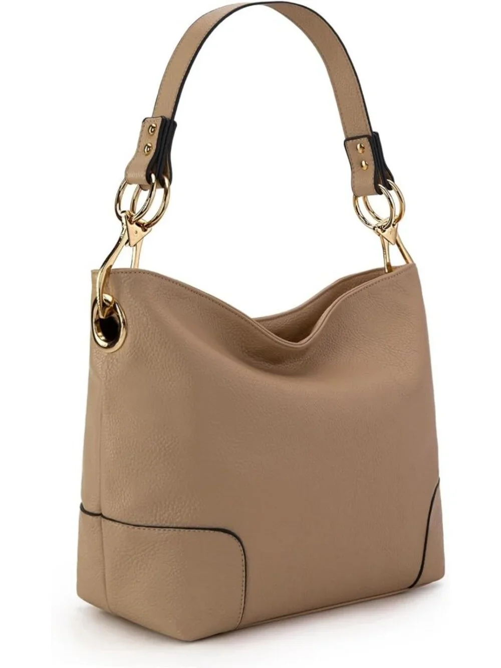 Stylish Hobo Bag for Women | Top Handle Satchel Shoulder Purse | Chic Bucket
